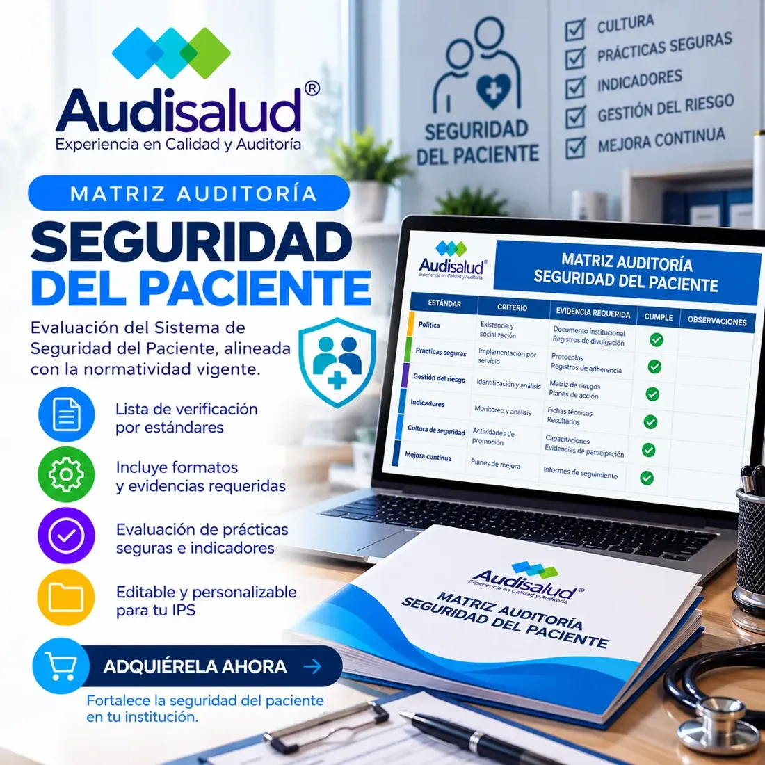 Herramienta del Kit Maestro Audisalud