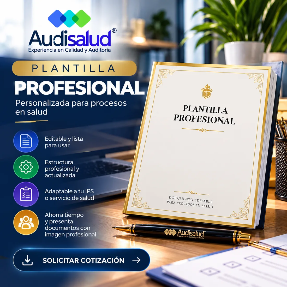 Plantilla Profesional — personalizada