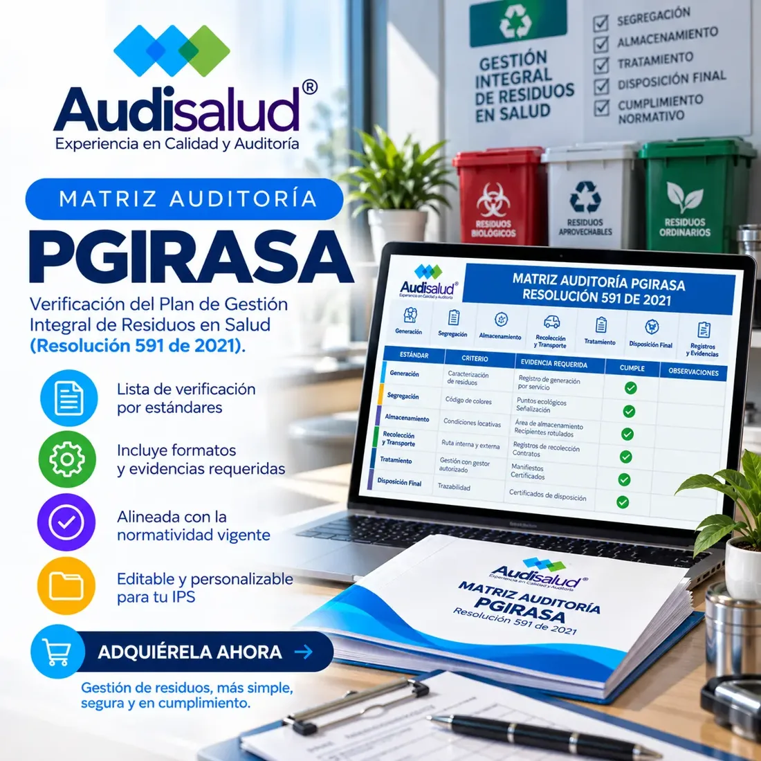 Herramienta del Kit Maestro Audisalud