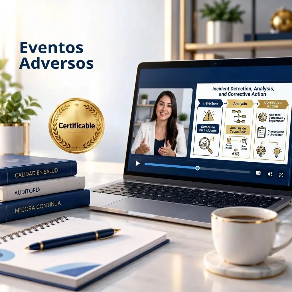 Foto del curso Detectar, analizar y gestionar eventos adversos