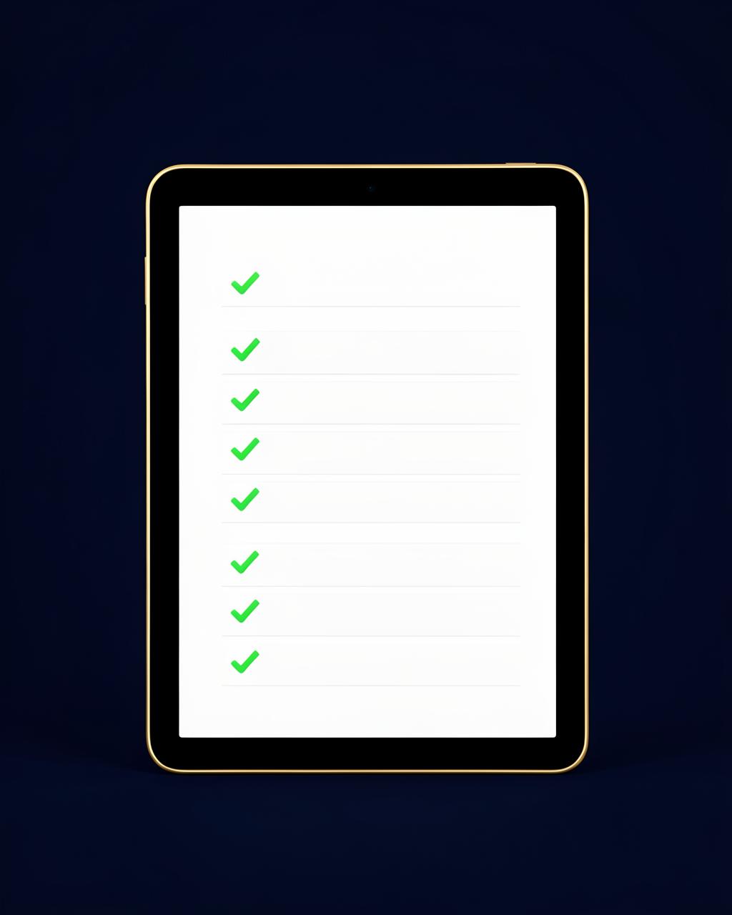 Lista de Chequeo — Independiente