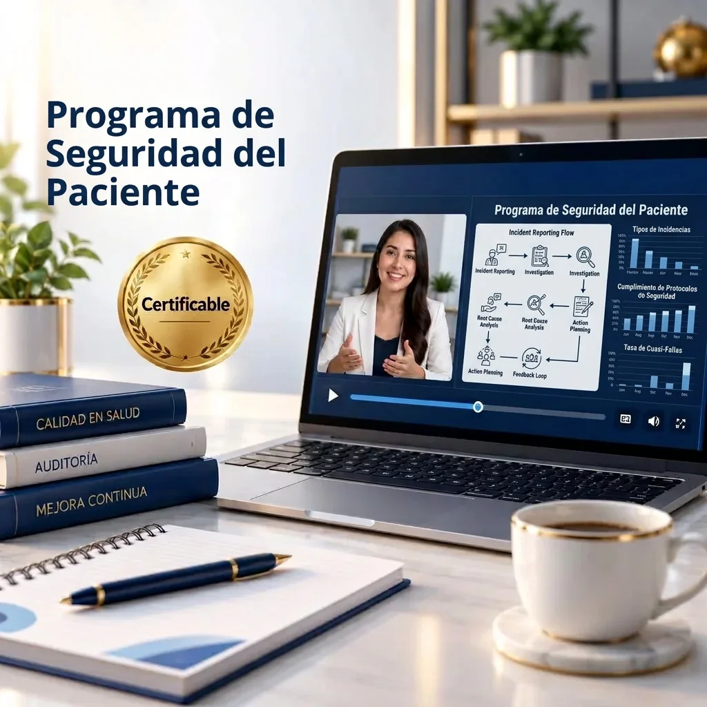 Foto del curso Programa de seguridad del paciente: reporte, análisis y gestión de eventos adversos