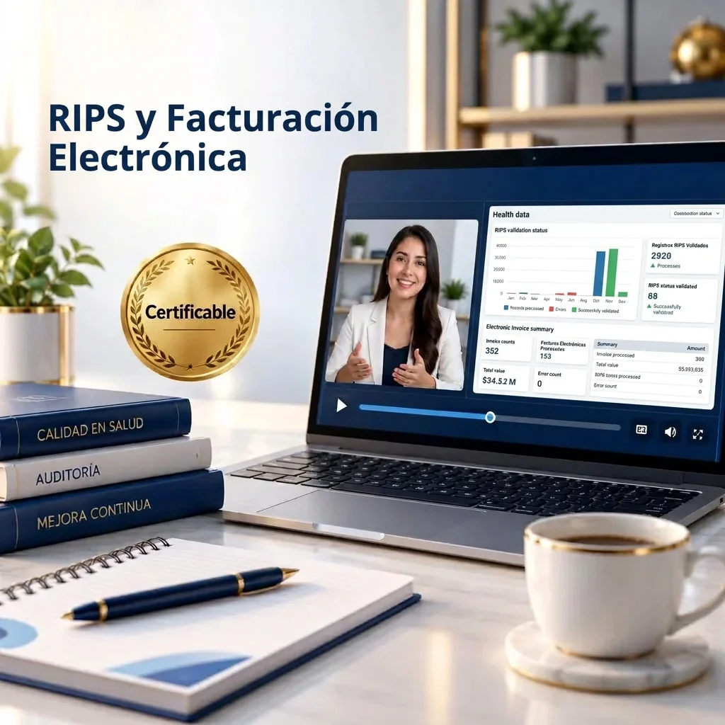 Foto del curso RIPS y facturación electrónica en salud