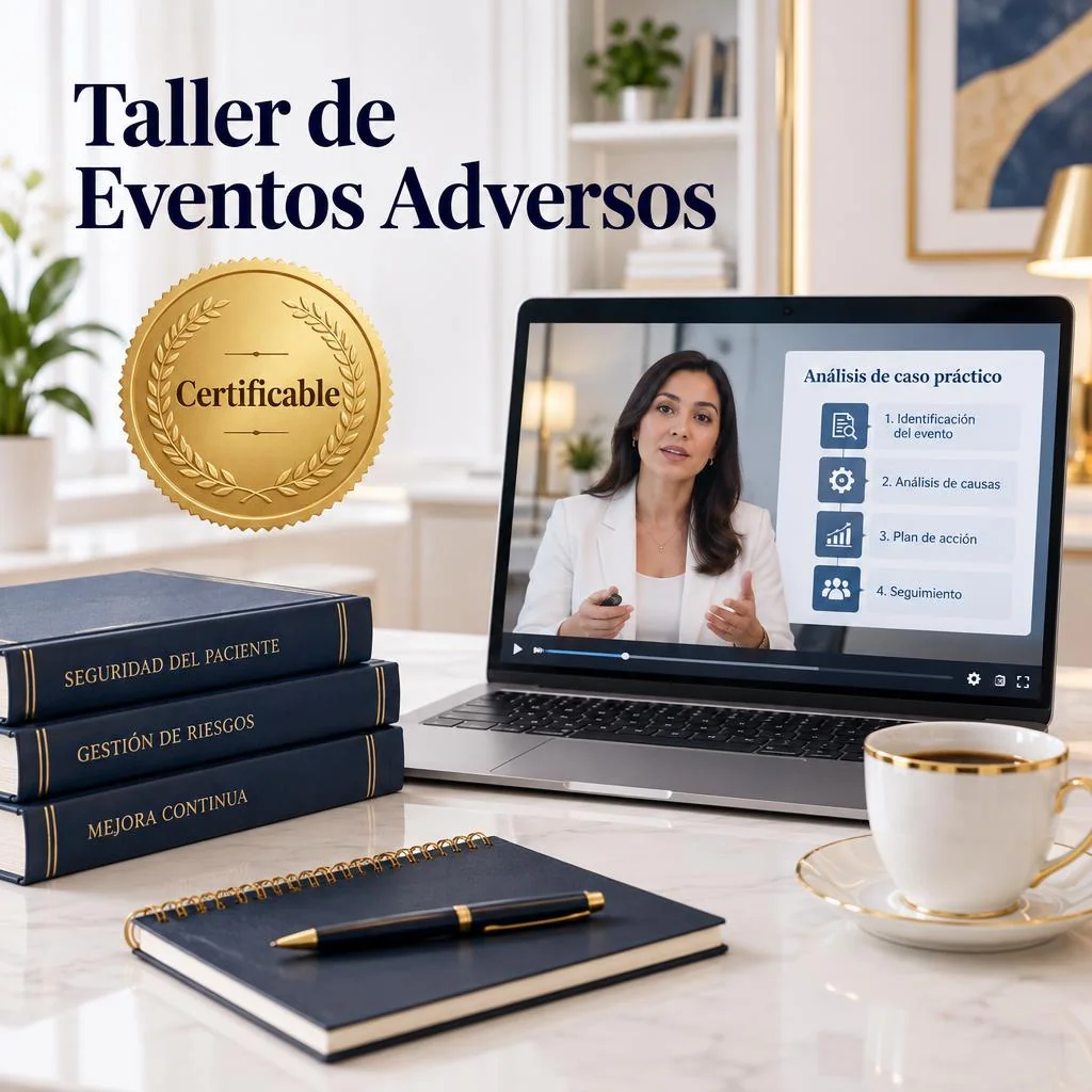 Foto del curso Taller Práctico Análisis Eventos Adversos